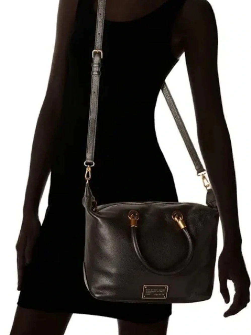Marc Jacobs structured leather